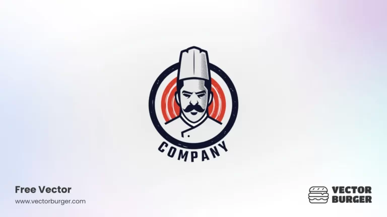 Chef Logo Mascot Vector Free download
