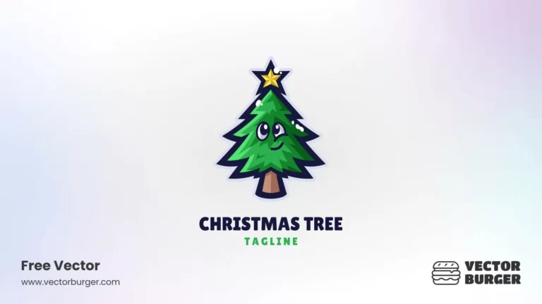 Christmas Tree Logo Vector Free Download