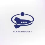 Planet Rocket Logo Vector Free Download
